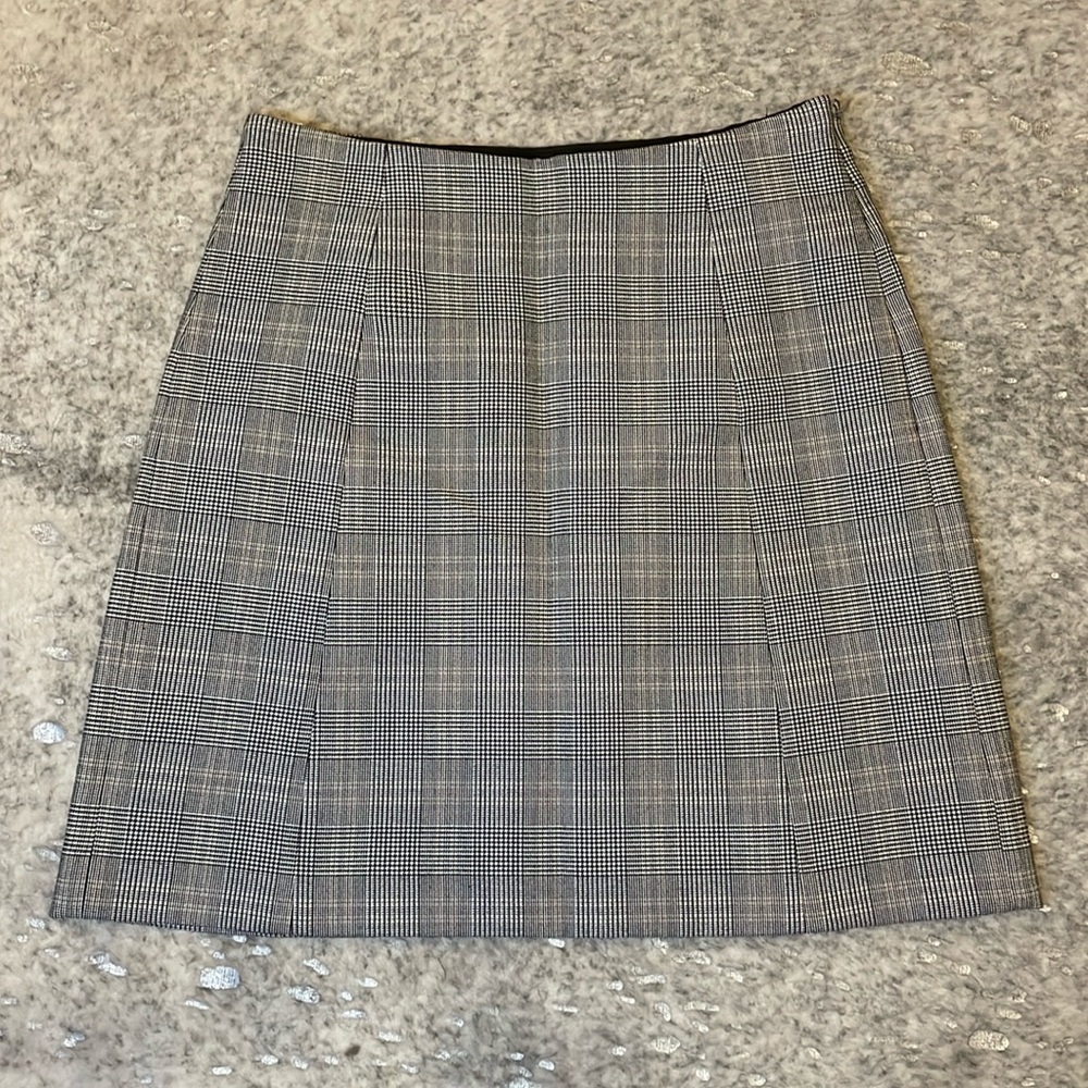 Babaton Check Mini Skirt